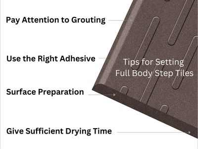 Tips for Setting Full Body Step Tiles